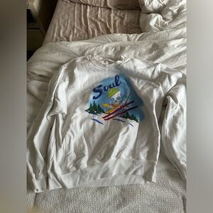 SoulCycle holiday crewneck